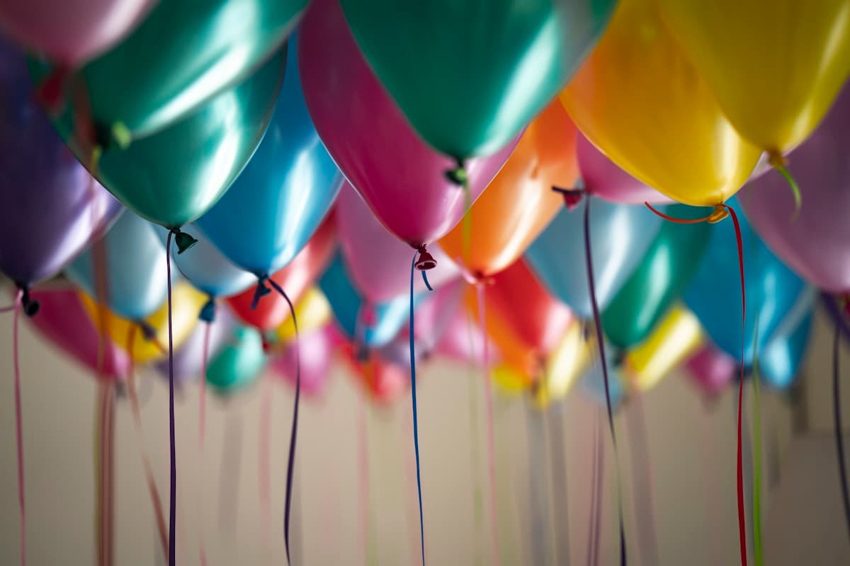 Celebration table for a private party